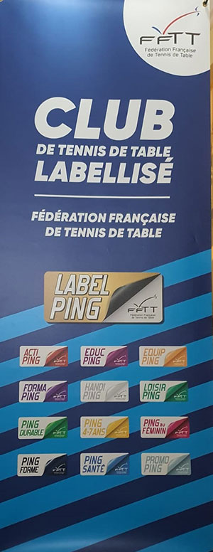 PPC Baie-Mahault club labellisé FFTT